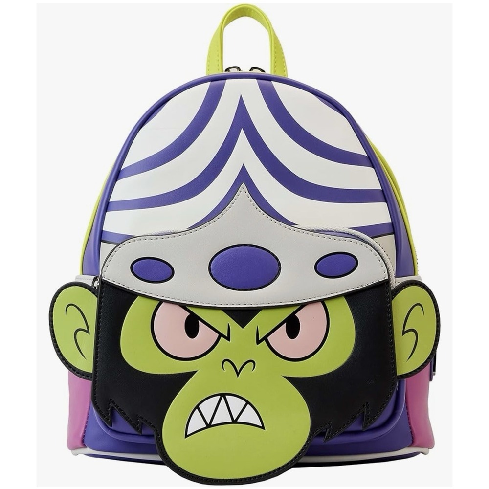 Loungefly‎ Cartoon Network Powerpuff Girls Mojo Jojo Cosplay Mini Backpack NWT